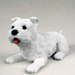 5" West Highland Terrier Westie Puppy Dog Figurine