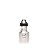 Klean Kanteen Stainless Steel Water Bottle with Poly Loop Cap (12-Ounce)