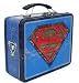 Search : DC Heroes Superman Logo Keepsake Box - Superman Carry-all Tin Box