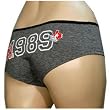 Mamia Sexy Stretch Cotton Spandex Bikini Boyshorts Panties with Back Printing (Lp1037k)(