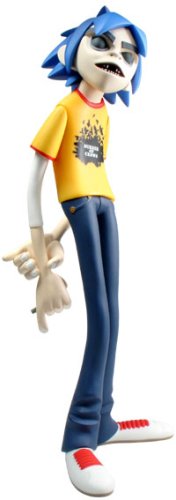 Gorillaz 2D Red Edition Rare Vinyl Figure NEW by Kidrobot
