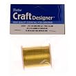 Beading Wire, 24 Gauge, Gold, 17yds (Pack of 1)