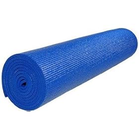 Premium Yoga Mat - Aqua Blue (24' x 68' x 1/8' thick), Size: 24' x 68' x 1/8