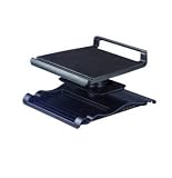 Ex-Pro Notebook / Laptop riser with usb Hub, Advanced adjustable notebook stand to place the notebook in a ergonomic position. Lowest platform equipped with keyboard holder and space for other accessories