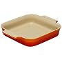Le Creuset Stoneware Square Dish, Volcanic, 23 cm