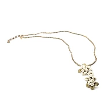 Trailing Phacelia Silver Necklace by Michael Michaud