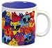 Laurel Burch Feline Festival Coffee Mug