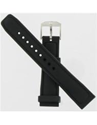 Luminox 22mm Black Polyurethane Watch Band
