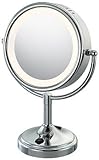 IMAGE OF Kimball & Young 5x Chrome Reversible 25 Watt Incandescent Vanity Mirror - 89545