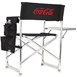 Sports Chair - Coca-Cola - The Sports Chair by Picnic Time is the ultimate spectator chair Its a lightweight - portable folding chair with a sturdy aluminum frame that has an adjustable shoulder strap for easy carrying If you prefer not to use the sho