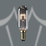 40W SES Cap 240V Clear Cooker Hood Lamp