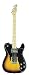 Fender 72 Telecaster Custom Electric Guitar, 3-Tone Sunburst Maple Fretboard