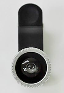 Withjenny Universal 3 in 1 Camera Lens Kit for All Brands of Smart Phones, Tablets, Ipad, and Laptops Includes One Fish Eye Lens / One 2 in 1 Macro Lens and Wide Angle Lens (SILVER)