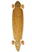 Palisades Treasure Bamboo Drop Skate Board Deck (Assorted, 39.25 X 9.25-Inch)