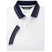Pique Golf Shirt - Outer Banks®(Racing Jacquard Stripe) - Royal Blue - Large