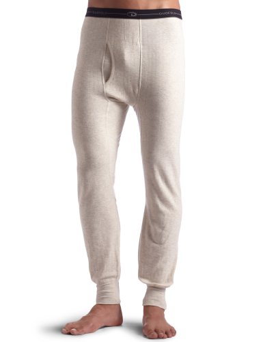 Duofold Mens Heavy Weight Ankle Length Bottom,Oatmeal Heather,Large