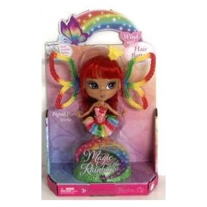 Barbie Fairytopia Magic Of The Rainbow Pigtail Pixies Sparkle Doll by 
