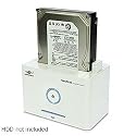 Vantec NexStar NST-D100SU 2.5-Inch/3.5-Inch SATA to USB 2.0 and eSATA Hard Drive Dock (White)
