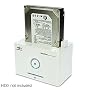 Vantec NexStar NST-D100SU 2.5-Inch/3.5-Inch SATA to USB 2.0 and eSATA Hard Drive Dock (White)