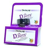 Health Genesis - TwinLab - Vitamin D3 1000 + K2 Dots - 60 tabs