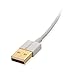 Cable Matters 2-Pack, Gold Plated Hi-Speed USB 2.0 Type A to Micro-B Cable in White 15 Feet