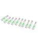 10 Pcs Green Clear Plastic Cigarette Filter Holder w Crystals Adsorption