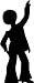 Disco Dancer - Silhouette Lifesize Cardboard Cutout / Standee / Standup_s-1