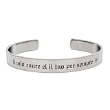Eve's Addiction My Heart Is Yours Forever Poesy Bracelet