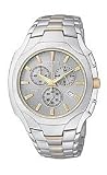 Citizen Eco-Drive Chronograph Two-tone Silver Dial Men's watch #AT0884-59A