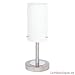 Paulmann Milla Tischleuchte max.1x60W E14 Nickel gebürstet / Opal m. Touchdimmer