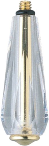 Moen 97465 Repair Part Replacement Replacement Handle Insert - Acrylic/Polished Brass