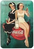 Coca-Cola Bathers Metal Switch Plate Cover Coke