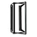 Hubbell - Wall mount cabinet - black - 12U