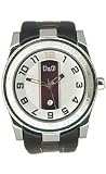 D&G Dolce & Gabbana Unofficial Strap Silver Dial Men's Watch #DW0263