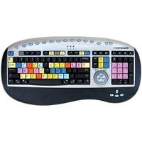 Bella DV Series Editing Key Board with Sony Keycaps, with Built-in Jog / Shuttle Controller, USB Interface, Mac & Windows Hybrid. On Sale