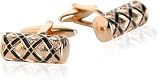 Ornate Rose-Gold Tone Cufflinks by Cuff-Daddy