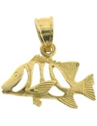 Dazzlers Solid 14 karats Gold Angelfish Charm Pendant available in three colors from jewelsberry (weights: 1.0 grams only)