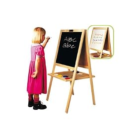 Art Centre Wooden Blackboard & Easel