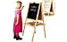 Art Centre Wooden Blackboard & Easel