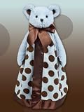 Bearington Baby Posh Dots Blue Snuggler