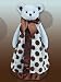 Bearington Baby Posh Dots Blue Snuggler