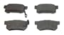 Wagner QC537 ThermoQuiet Ceramic Disc Brake Pad Set