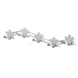 Spectrum 98300 Flower Wall Mount 5-Hook Coat Rack, White