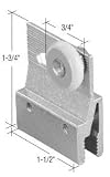 3/4 Sliding Shower Door Roller and Bracket - Package