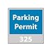 Parking Permit - Blue Windshield 201 - 300