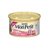 モンプチ缶 11歳以上 白身魚のたっぷりスープ仕立て 85g×24個入り