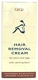 GIGI Hair Removal Cream with Balm For Bikini and Legs (3-Pack) with Free Nail File