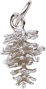 Childrens Toyshop  Jewelry : Pine Cone Charm by Rembrandt Charms