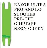 Razor Ultra Pro and LO Pre-cut scooter Griptape Just Peel and Stick Neon Green
