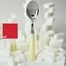 image and picture of Sabre Basic Red Ladle - 10 1/2 in./BASIC6RO
